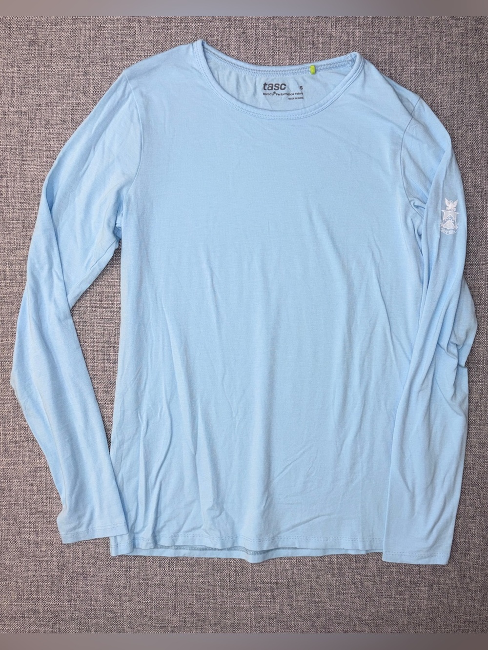Tasc Performance Light Blue Long-Sleeve Women’s Shirt